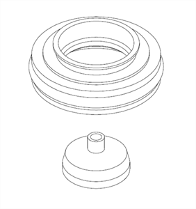 Obrazek Z0371031000 (1625) KPL.PRZEZBROJENIOWY GW40 na 2Ln-GZ300; 2Ls-G2.350