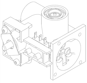 Obrazek Z0381031200 (1656) ARMATURA GAZOWA GW50 na 2Ln-GZ300; 2Ls-G2.350