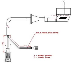 Obrazek Z0500201100 (0754) PRZEWÓD PRZYŁĄCZENIOWY M1