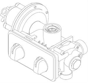 Obrazek Z0071030000 (0381) ARMATURA WODNO-GAZ.GW50A na 2Ln-GZ300; 2Ls-G2.350