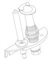 Obrazek Z0064020000 (0589) PALNIK ZAPALAJĄCY na 3PB/P-G30/G31