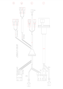 Obrazek Z2850210900 (4087) ZESP.PRZEWODU WENTYLATOR