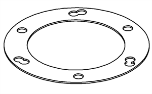 Obrazek Z2650050104 (4309) USZCZELKA ZESPOŁU MIESZAJĄCEGO