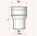 Obrazek Redukcja - ERDX rozmiar 60/100 lub 80/122